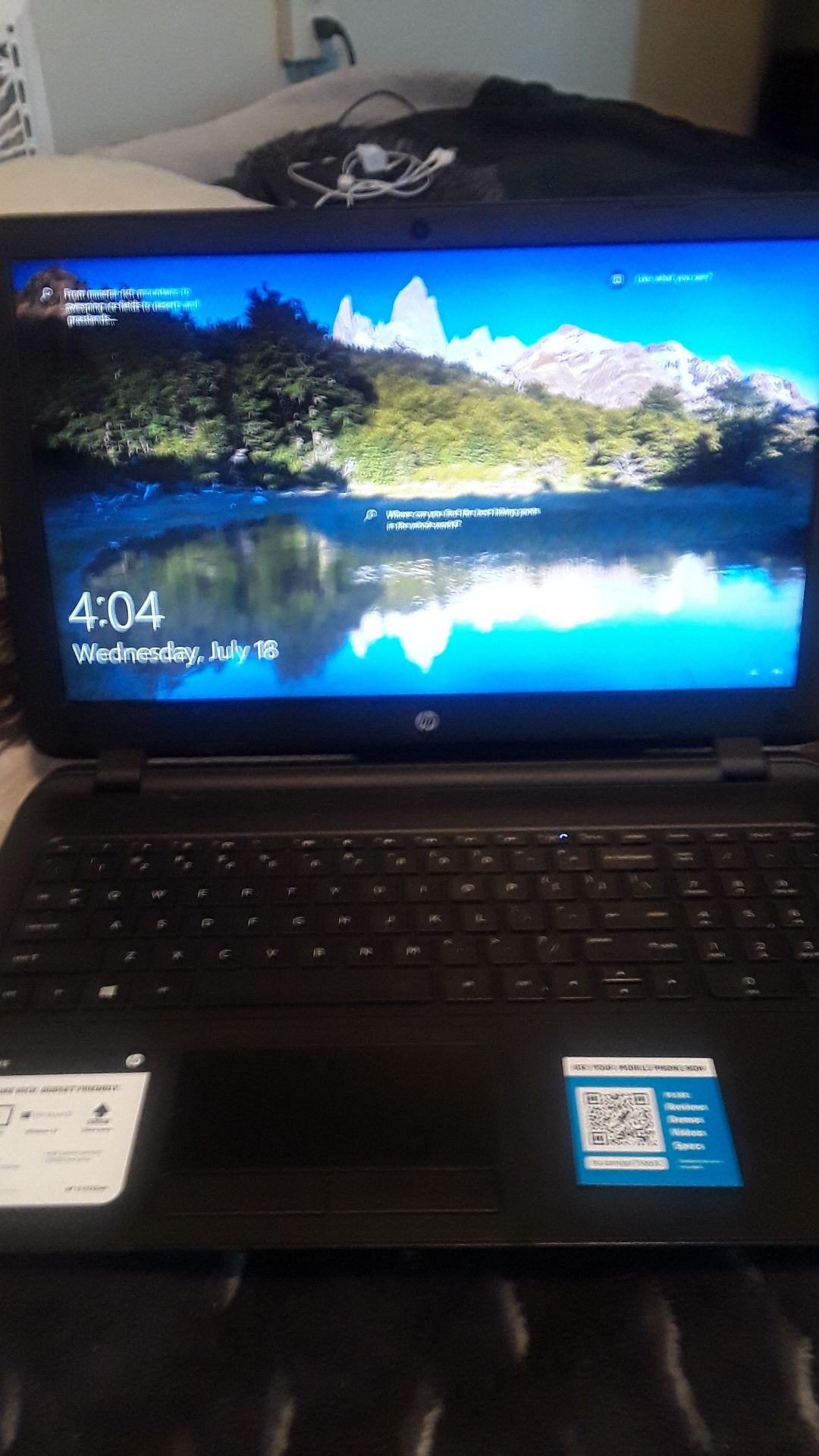 Windows HP Laptop (Notebook)