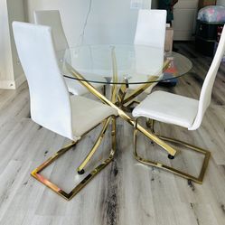 Dining Glass Table Set