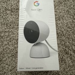 Google Nest Cam Indoor Wired 2nd Gen