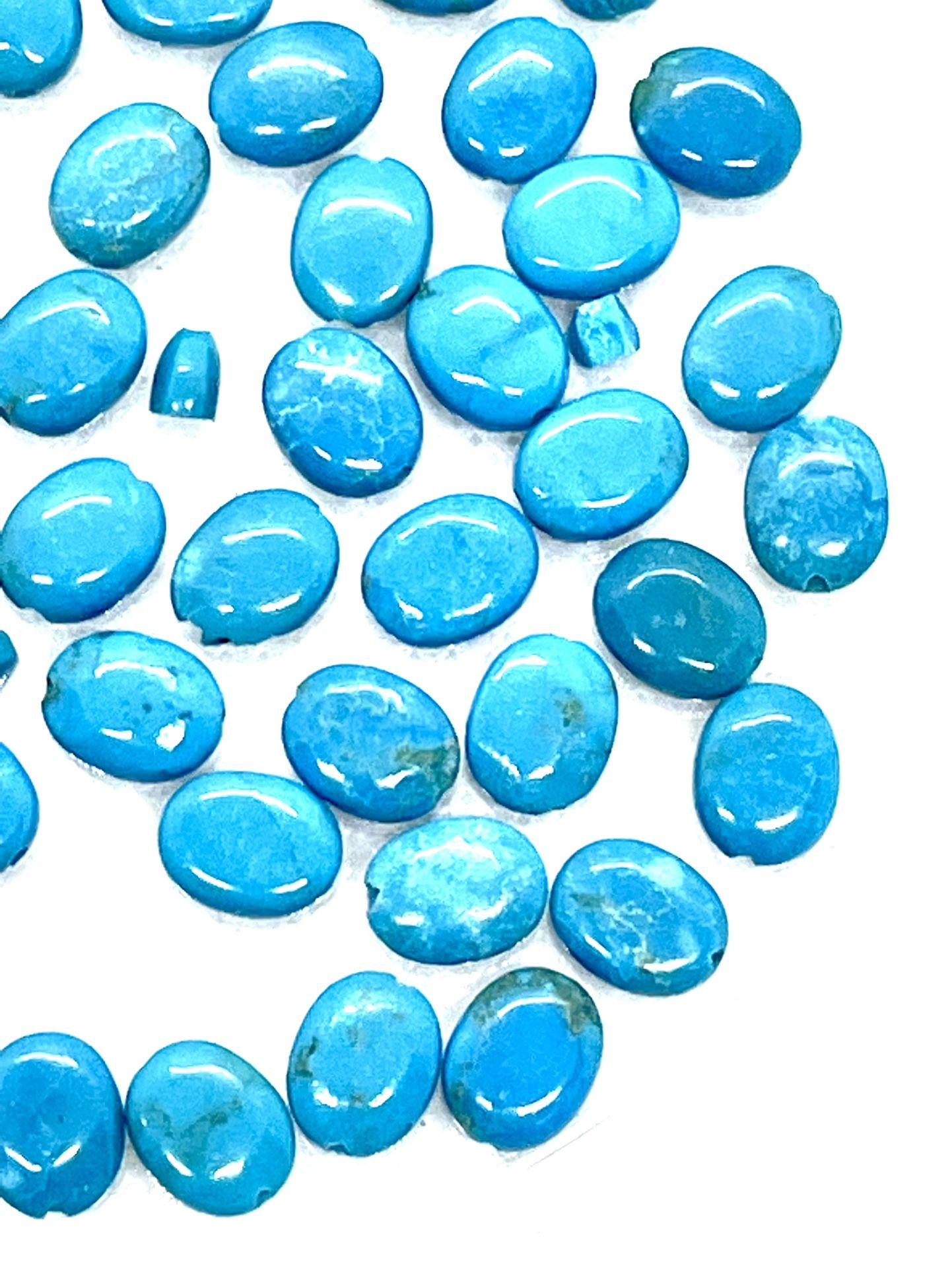Lot Of 10mm Turquoise Beads