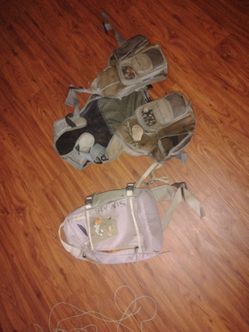 Fly fishing vest / bag and lots of stuff to fill them up!