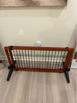 Extra large and wide freestanding gate for dogs
