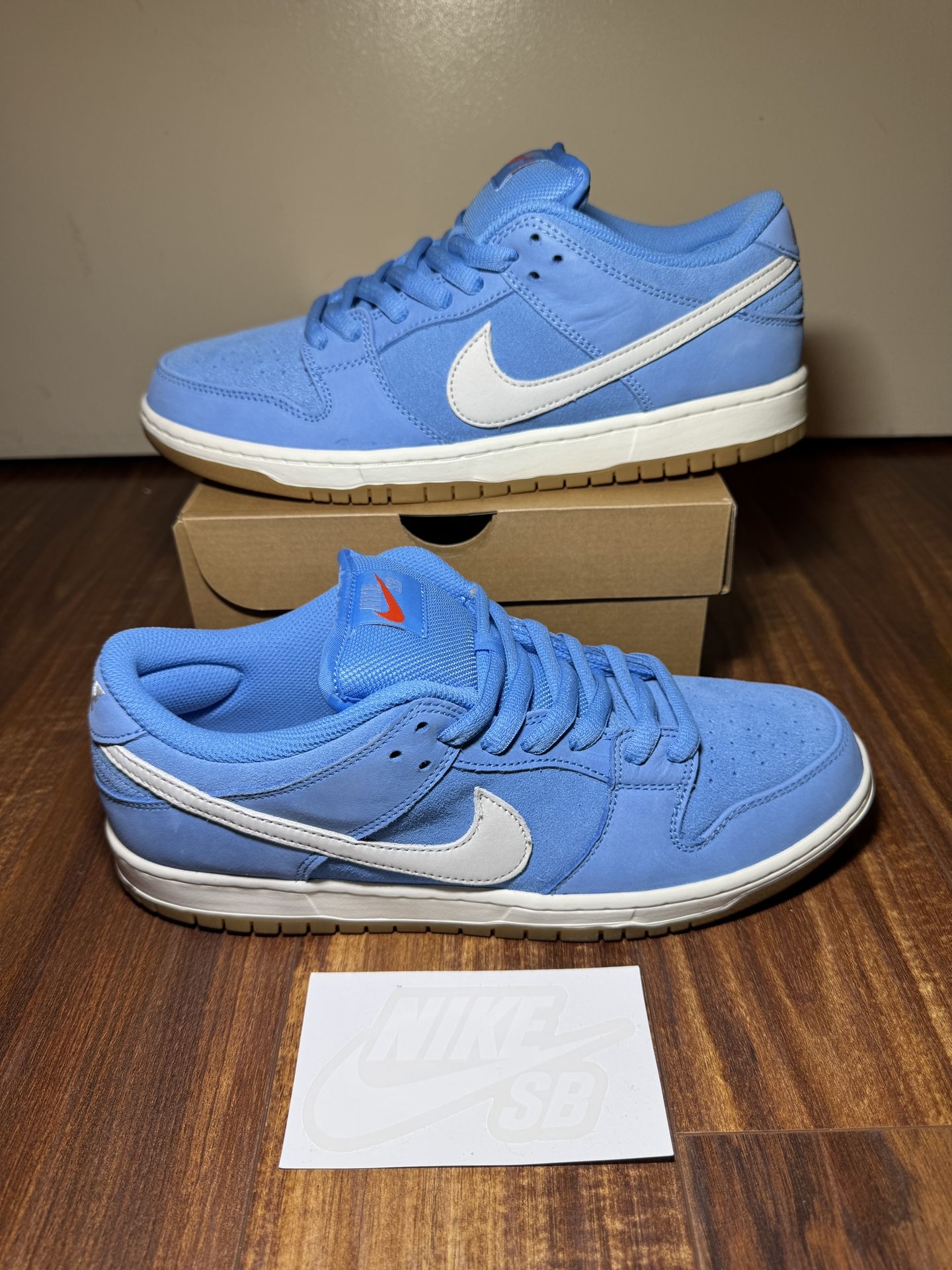 Nike SB Dunk Low University Blue Orange Label ISO