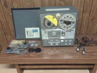 Vintage 1966 Akai x-355 Reel to Reel tape deck