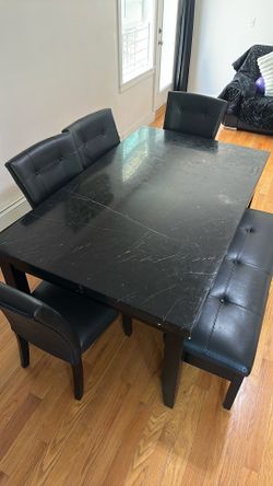 Marble table