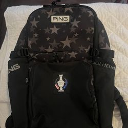 PING Solheim Cup backpack new 