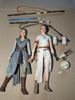 Star Wars Kylo Ren And Rey Figures