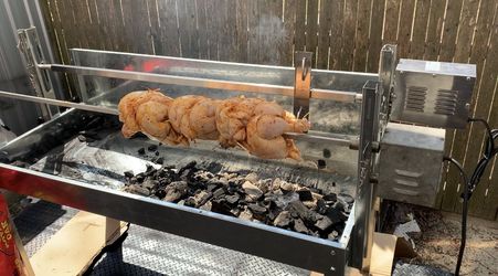 CHAROTIS BBQ Spit Rotisserie Roaster Model GS1 for Sale in - Main Image