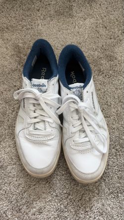 Reebok white/black, size 10.5 men's