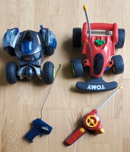 Kid first RC Cars Legendary Toy's, Tommy + Chaos stunt