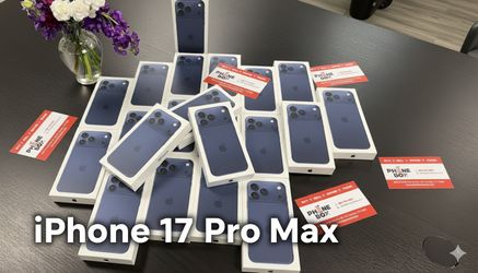 iPhone 17 Pro Max 256GB unlocked on payments plan call for more info 😱🥳