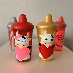 4 Sippy Cups All For $5