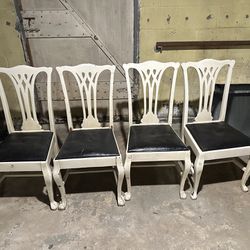 ANTIQUE CHAIRS (Set of 4)