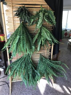 Artificial Ferns Lot of 6.