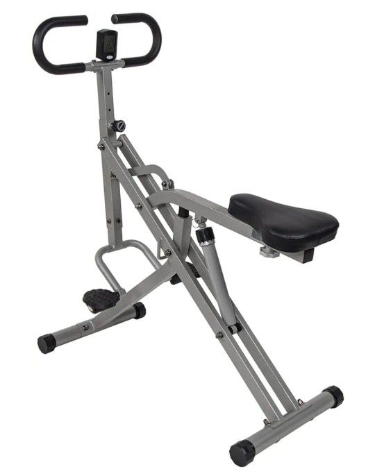 Signature Fitness Rower-Ride Exercise Trainer for Total Body Workout