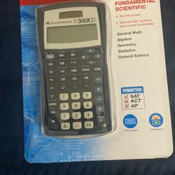 Texas Fundamental Scientific Calculator