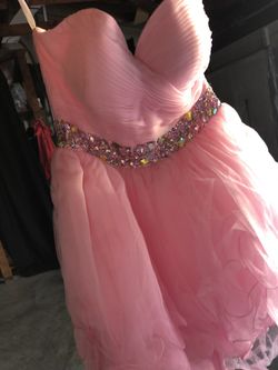 Pink dress