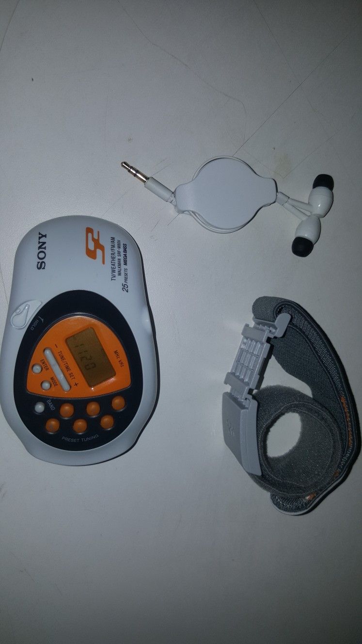 Sony Portable Radio/Clock/Stopwatch