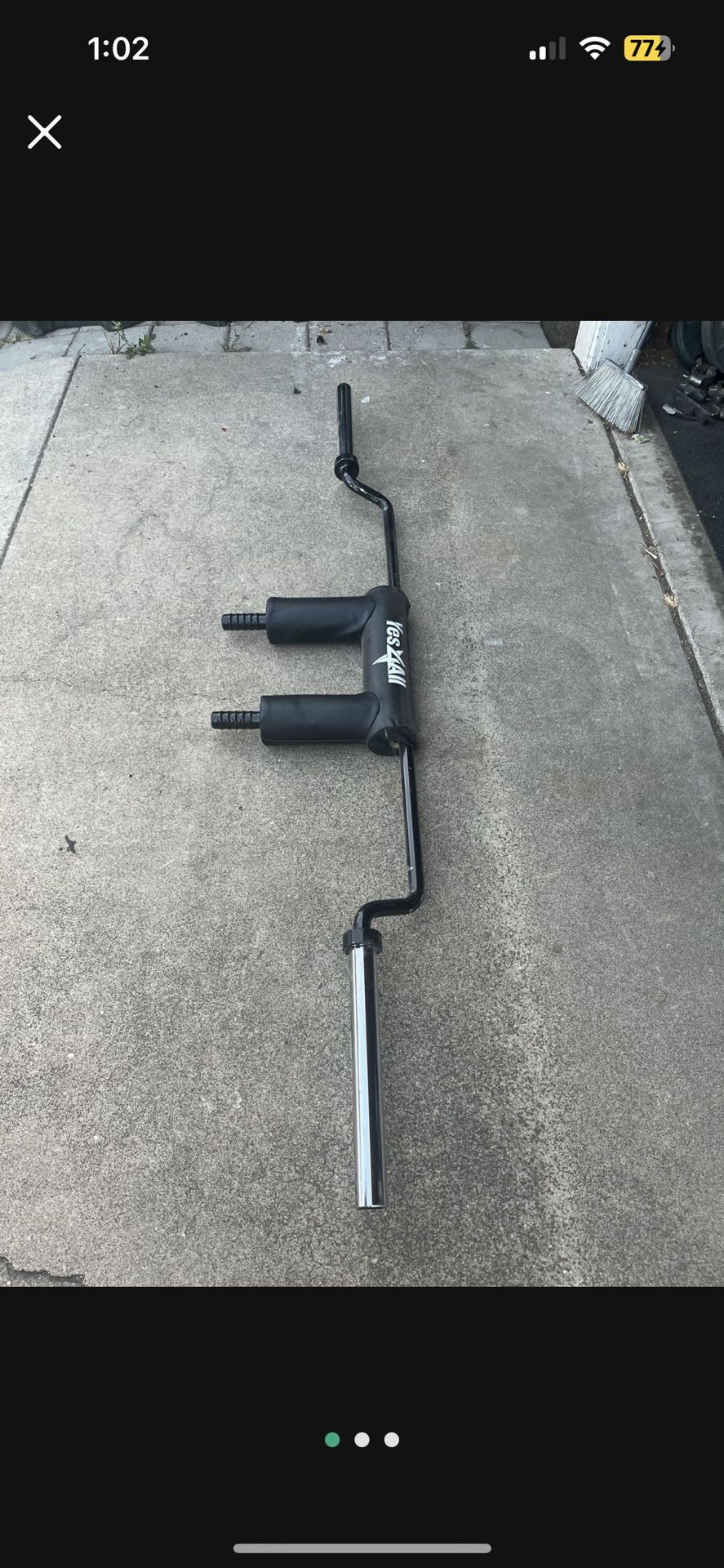 Yes 4 All Safety Squat Barbell For Weights