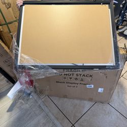 Display Case Black/glass