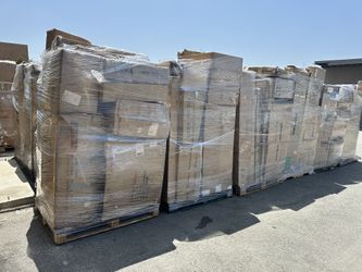 Returned Truckload for sale, Mix Return Pallets, Amazon Walmart Wayfair Homedepot return goods, Indoor outdoor furnitures appliances etc