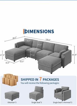 Sofas and tables