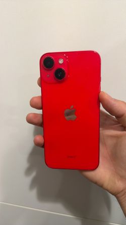 Apple iPhone 14 unlock no sim restrictions 128gb 10/10 condition red color 89% battery