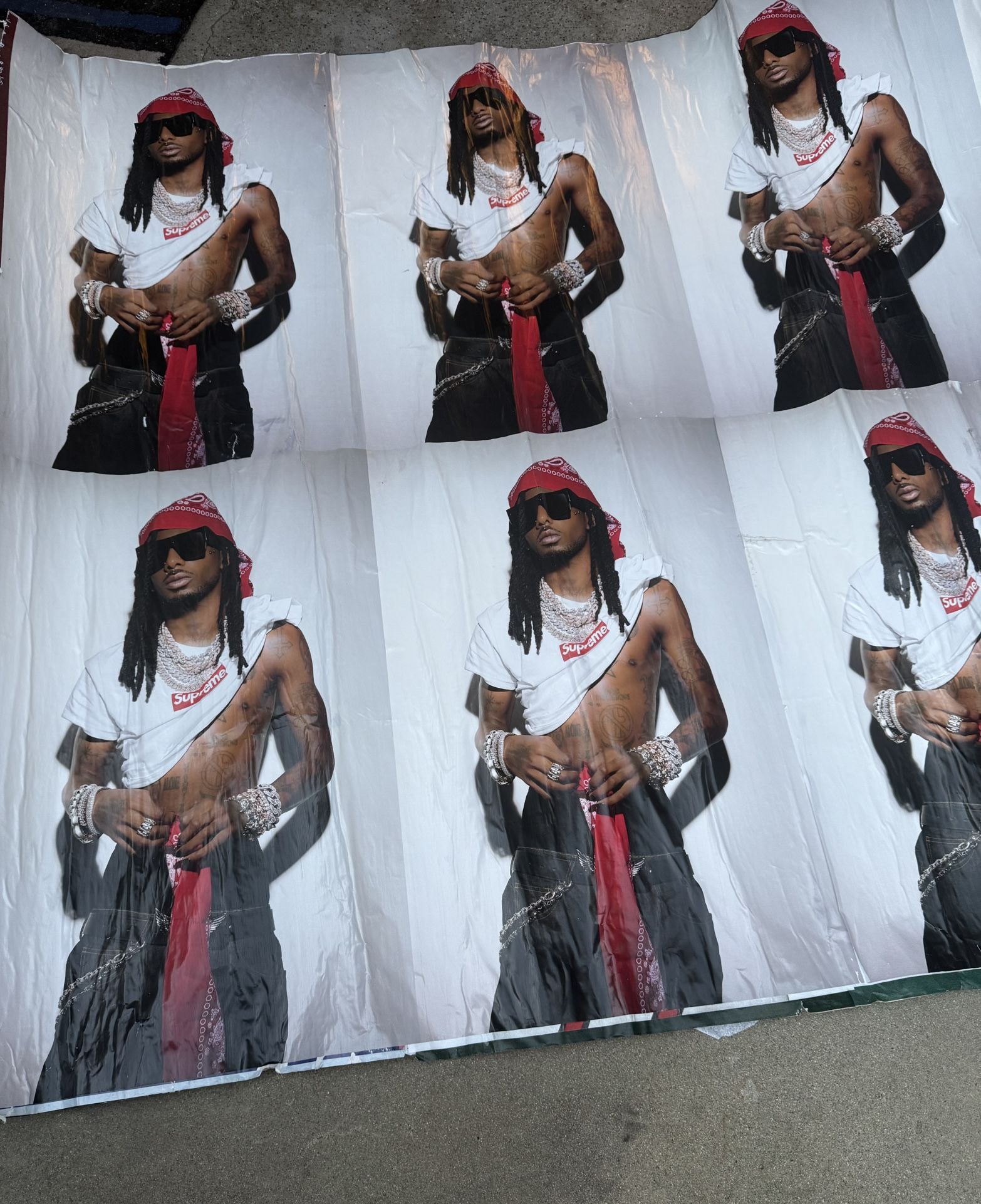 Supreme Playboi Carti Poster