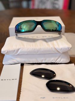 Justin Bieber “SKYLRK” Sunglasses Glicky Interchangeable Lenses