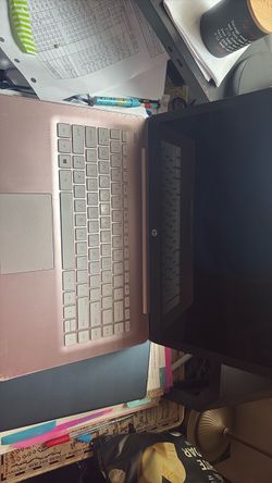 HP 14” Laptop Rose Gold