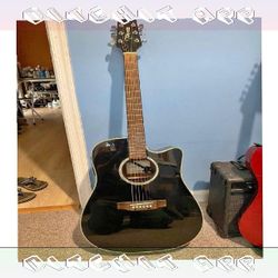 Play Away with Acoustic Electric Guitar Options pull reduce