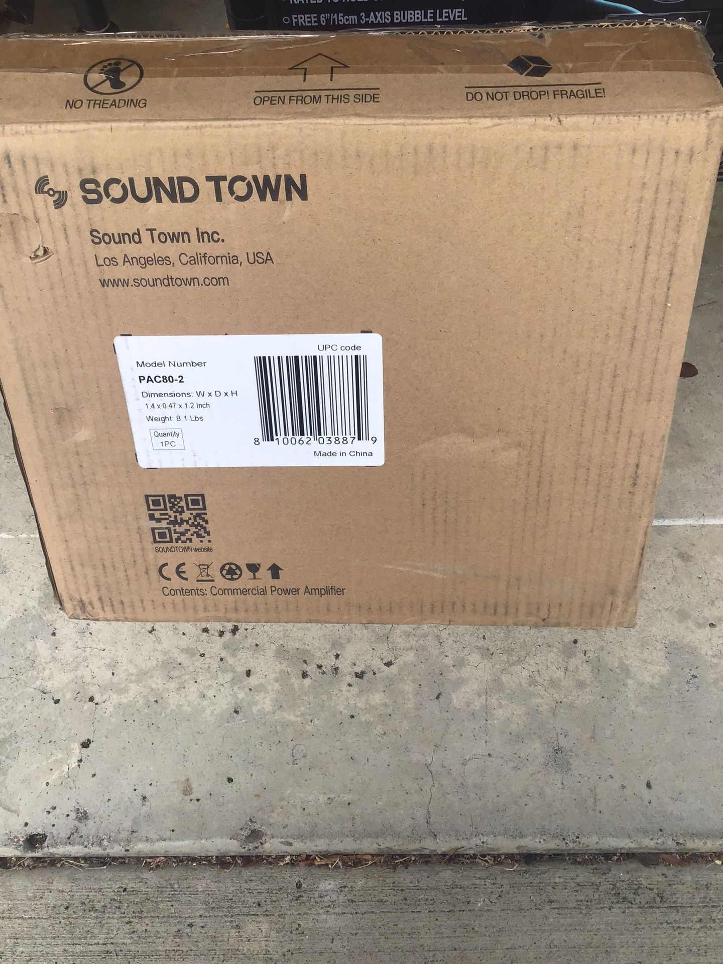 Sound Town 60w 2zone Commercial Power Amplifier W/bluetooth