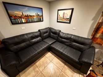 Black couch