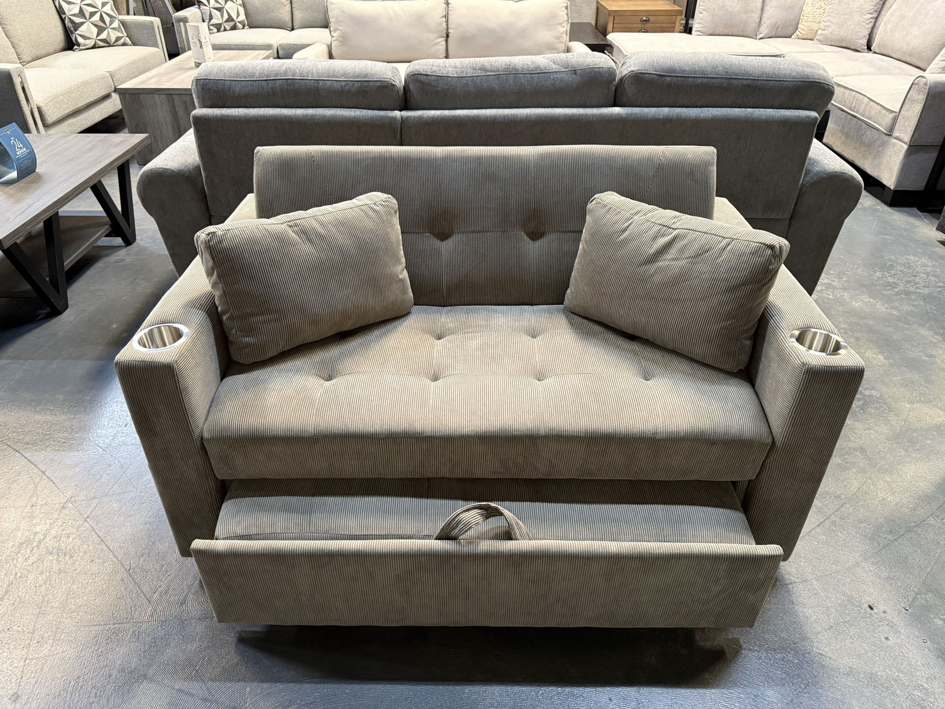 Small Loveseat Sleeper Bed Couch Convertible