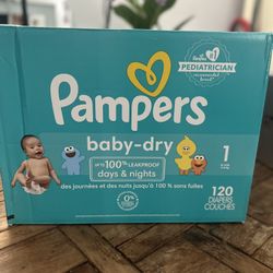 Pampers(120).  Size1