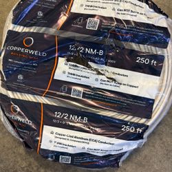 Copper-clad aluminum 12/2 NM-B Wire 250 ft