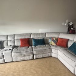 Sectional sofas With Power Reclining Seats
