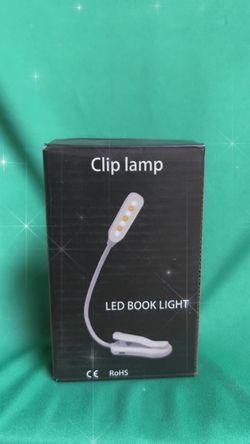 LED clip lamp book light