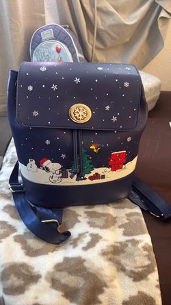 Peanuts Snoopy Christmas Mini Backpack