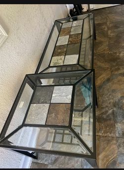 Coffee Table Very Nice Like New Natural stones Heavy