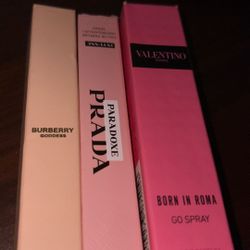 Burberry,paradoxe Prada, Valentino