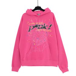 SP5DER P*NK WEB HOODIE - PINK