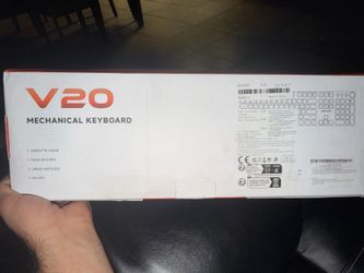“EWEADN V20 Mechanical Gaming Keyboard – 104 Keys”