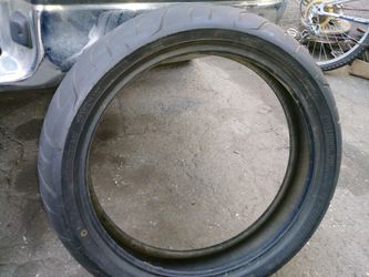 1 used motorcycle tire