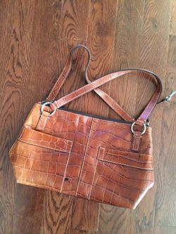 Fossil leather purse