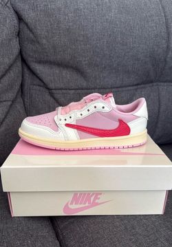 Jordan 1 Low Travis Scott Sail Tropical Pink