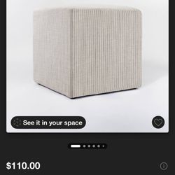 Threshold Studio McGee Ottoman 