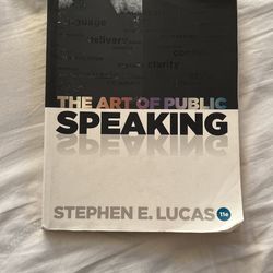 Art Of Public Speaking 