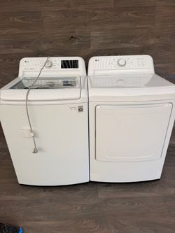 LG washer and dryer laundry