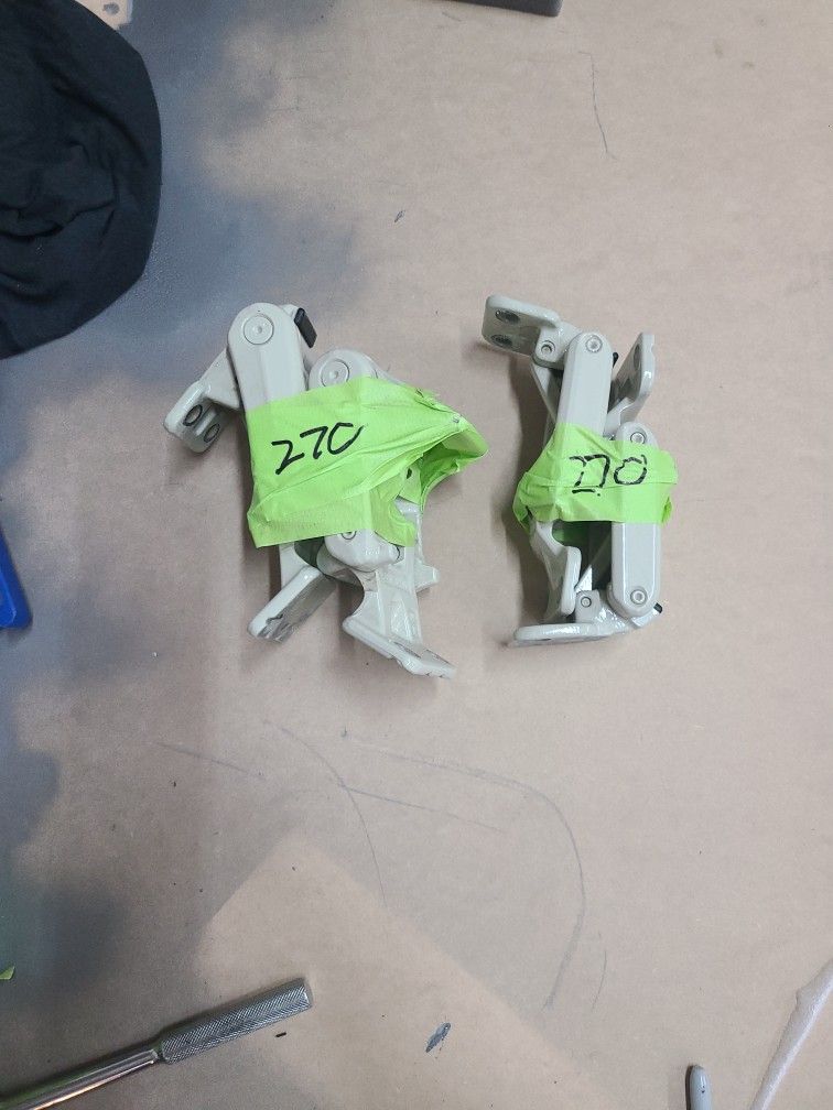 Mercedes Sprinter 270 Degree Rear Door Hinges